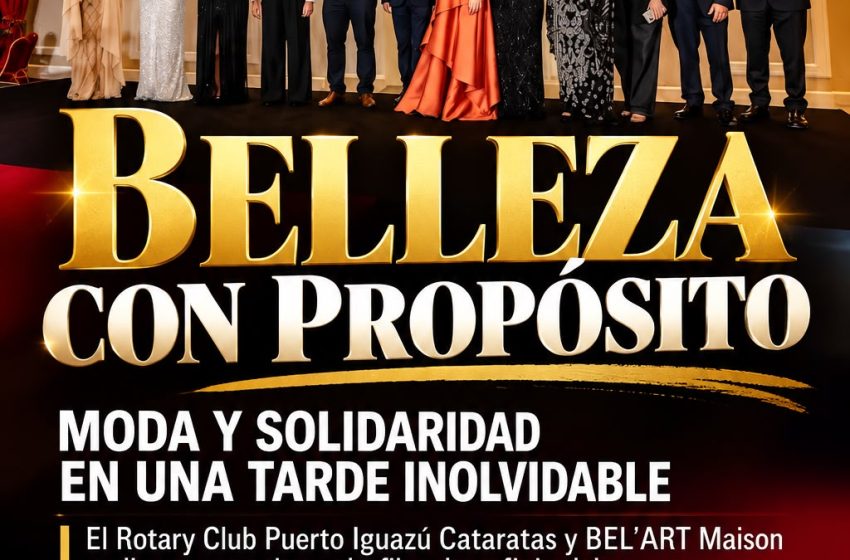  BELLEZA QUE SE TRANSFORMA EN SOLIDARIDAD: IGUAZÚ SE UNIÓ POR EL HOGAR DE ANCIANOS SAN RAMÓN