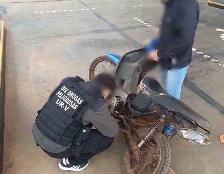  Motocicleta robada fue recuperada en Operativos de Seguridad