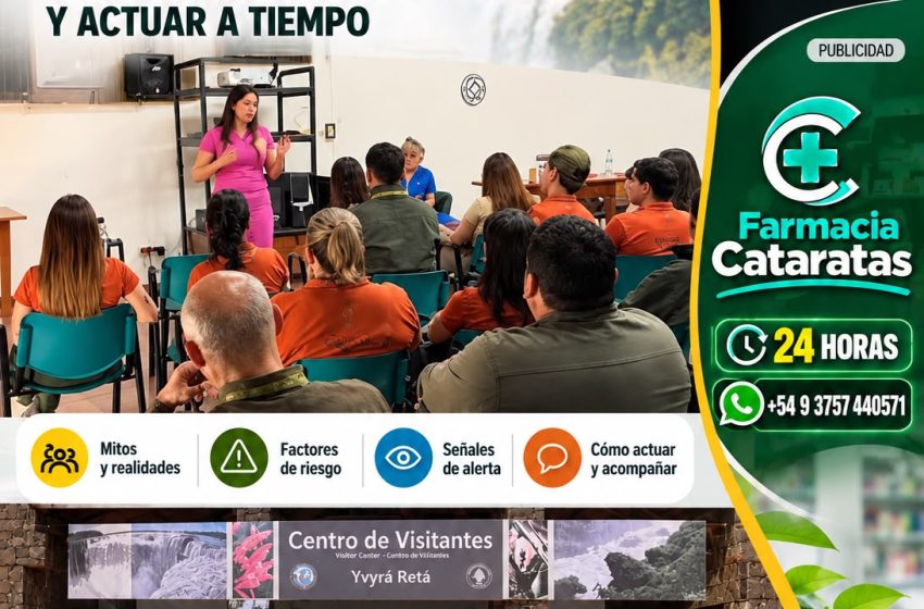  IGUAZÚ ARGENTINA CAPACITÓ A SU PERSONAL EN PREVENCIÓN DEL SUICIDIO