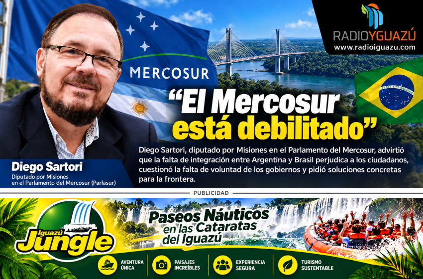  Diego Sartori: “El Mercosur está debilitado porque nunca logramos una verdadera integración”