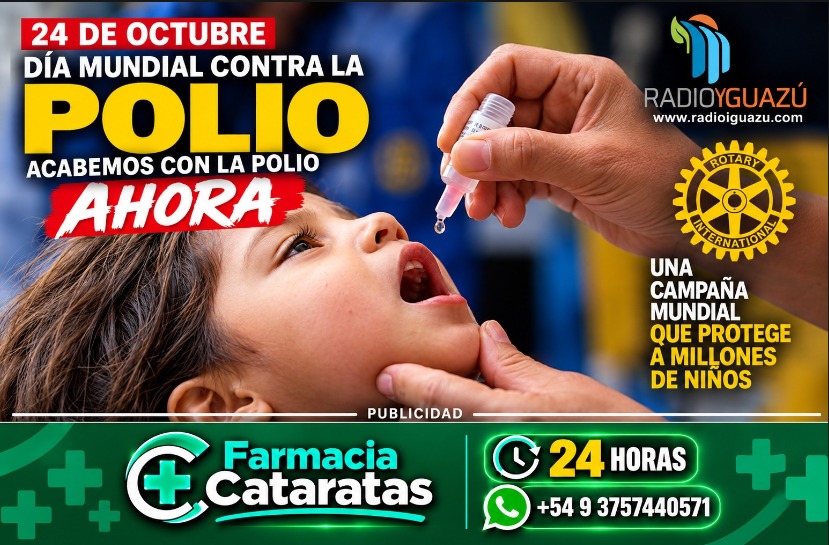  Día Mundial contra la Polio: Myriam García destacó el compromiso de Rotary para erradicar la enfermedad en el mundo
