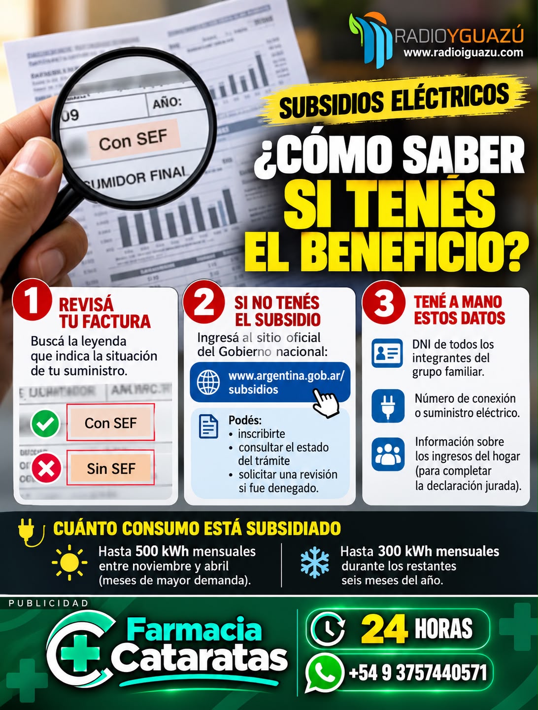 SUBSIDIOS ELÉCTRICOS EN MISIONES: CÓMO SABER SI ESTÁS INSCRIPTO Y QUÉ HACER SI NO TENÉS EL BENEFICIO 12 SUBSIDIOS ELÉCTRICOS EN MISIONES: CÓMO SABER SI ESTÁS INSCRIPTO Y QUÉ HACER SI NO TENÉS EL BENEFICIO imagen-11