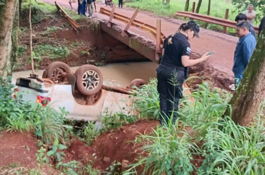  A casi 24 horas del vuelco en el puente del Mbocay, aún no hay información oficial
