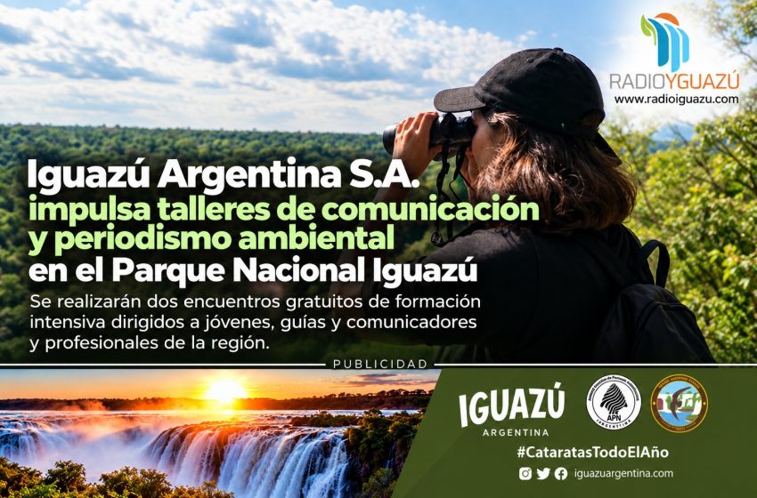  Iguazú Argentina S.A. impulsa talleres de comunicación y periodismo ambiental en el Parque Nacional Iguazú