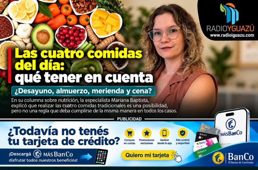  Las cuatro comidas del día: qué tener en cuenta