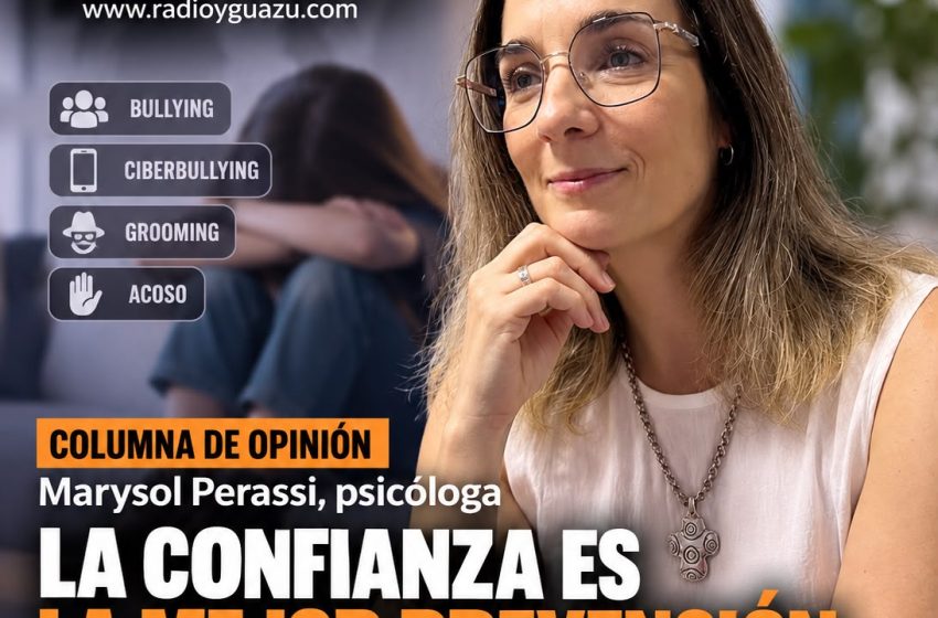  La confianza es la mejor prevención frente al acoso