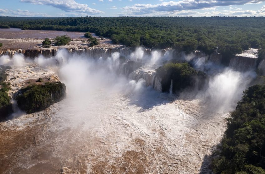  Parque Nacional Iguazú: el Circuito inferior permanece habilitado, Superior cerrado