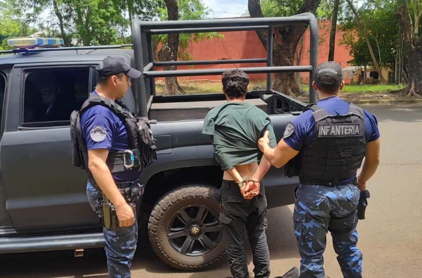  Lo descubrieron en pleno intento de robo, quiso huir y terminó detenido en Iguazú
