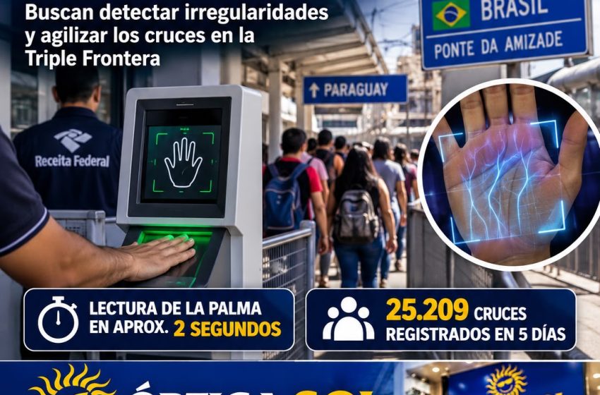  Brasil prueba controles biométricos en el Puente de la Amistad: ¿cómo impactarán en la Triple Frontera?