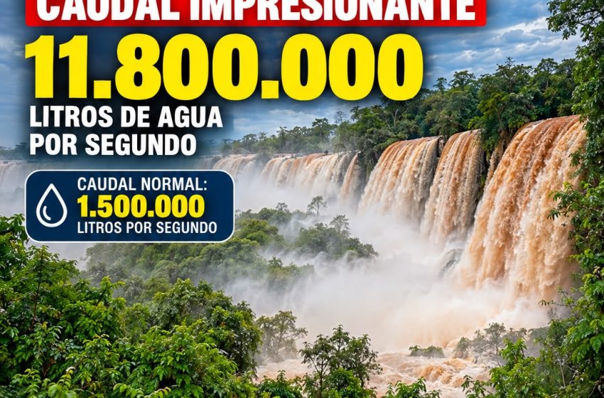  CRECIDA EXTRAORDINARIA: RESTRINGEN EL ACCESO A LOS SECTORES TURÍSTICOS DEL PARQUE NACIONAL IGUAZÚ