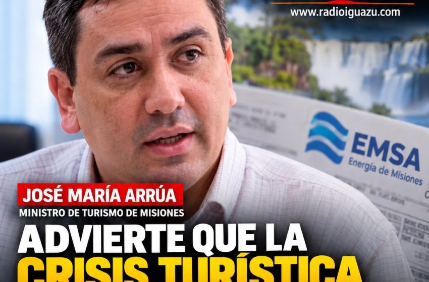   ARRÚA ADVIERTE QUE LA CRISIS TURÍSTICA SE AGRAVARÁ Y BUSCA UNA SALIDA PARA EL PAGO DE LA LUZ