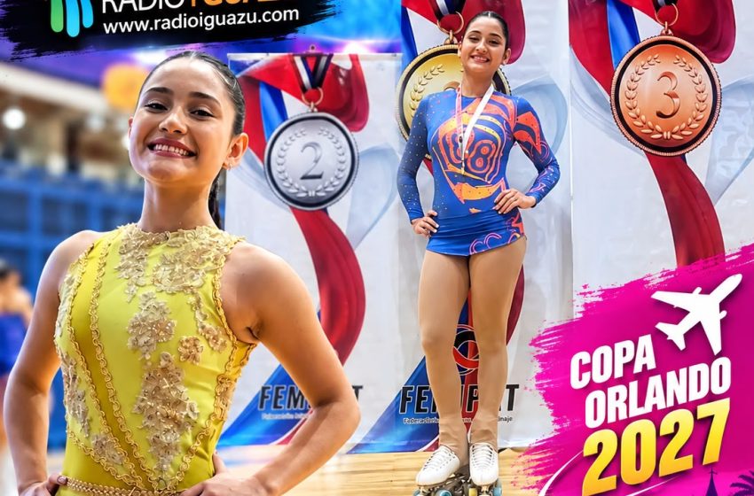  CAMILA VILLALBA HACE HISTORIA: SERÁ LA PRIMERA PATINADORA DE CATARATAS EN COMPETIR EN ORLANDO