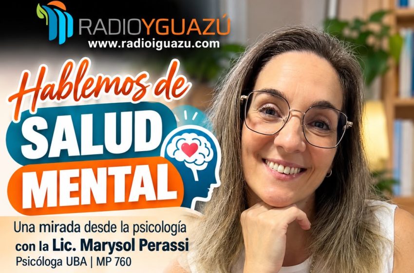  SALUD MENTAL: NO HAY QUE TOCAR FONDO PARA PEDIR AYUDA