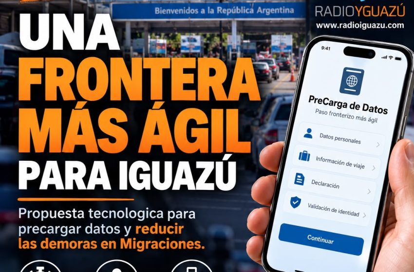  Presentarán en Iguazú una propuesta tecnológica para agilizar el paso fronterizo