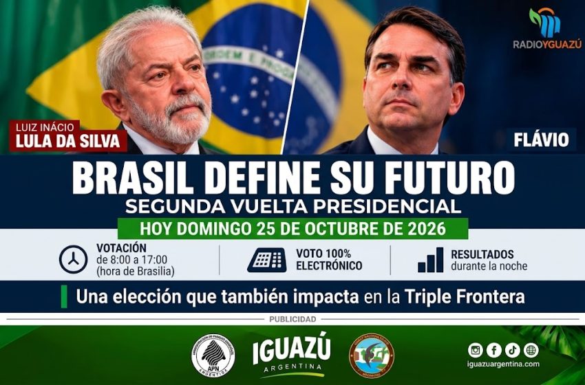  Brasil define su futuro: Lula y Flávio se enfrentan en un balotaje que impacta en la Triple Frontera