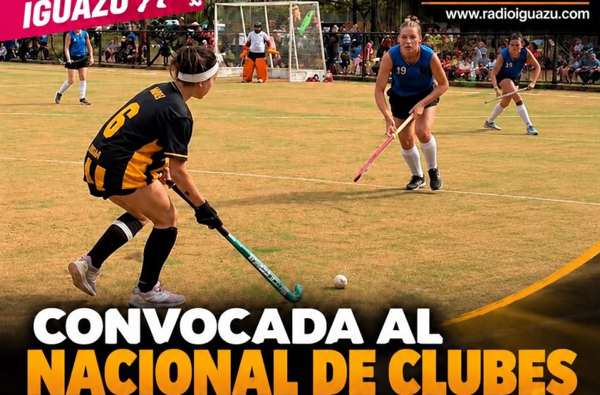  Una jugadora de hockey de Iguazú busca apoyo para competir en el Nacional de Clubes en Mar del Plata