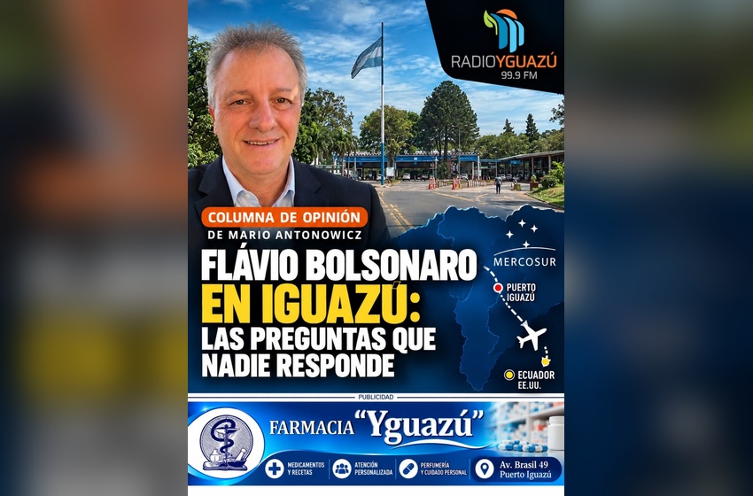  Flávio Bolsonaro, la Triple Frontera y las preguntas que nadie responde