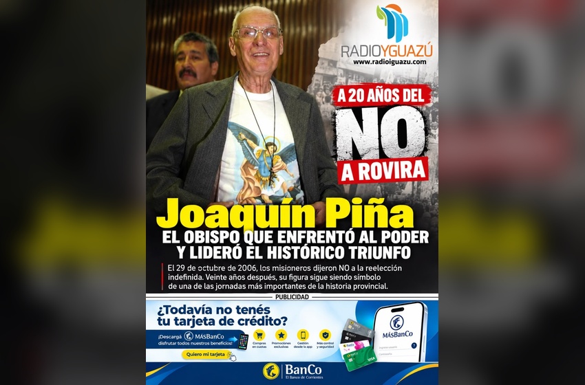  A 20 años del NO a Rovira: cuando los misioneros le pusieron un límite al poder